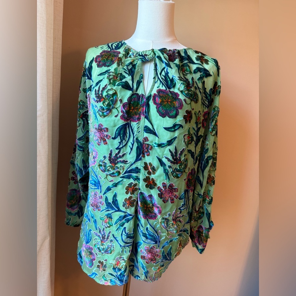 NWT Hale Bob Silk Blouse w Camisole